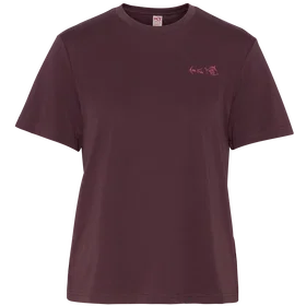 Kari Traa Grafisk T-shirt Kakao Pulver (Dam)