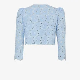 byTimo Broderie Anglaise Topp (Dame)