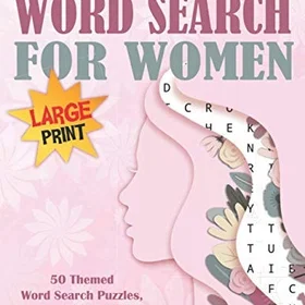 Flowers Gardening Word Search Puzzle Book: Easy, Relaxing Plants And Word Find Puzzles Book Large Print For Senior Gardeners Women