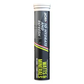 Born Watts & Minerals Comprimés Électrolytiques Citron Lot de 20