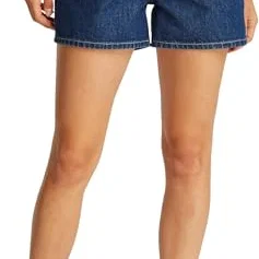 Tommy Hilfiger Ace Denim Hög Midja Mini Shorts (Dam)