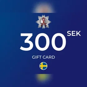 Brandmännens Cancerfond Gavekort 300 SEK