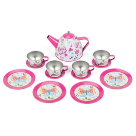 4-Girlz Metal Tea Set 14 Pieces 5701719630827