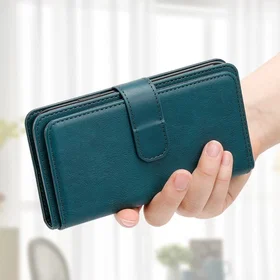 Lompakko 10-Slot Plånbokfodral för iPhone 13 Pro