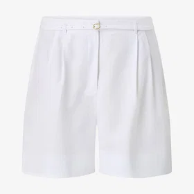 Tommy Hilfiger Curve Linen Mix Shorts (Women's)