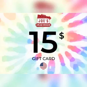 Joe’s Crab Shack Gavekort 15 USD