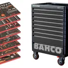 Bahco Verktøyvogn 12l med verktyg 560-delar