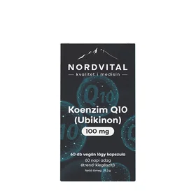 Nordvital Coenzyme Q10 60 mjukkapslar