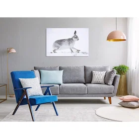 Fototapet Kustlinje med Träd och Klippor
