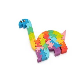 Kidway Montessori Dinosaur Wooden Puzzle