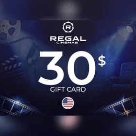 Regal Cinemas Gift Card 30 USD