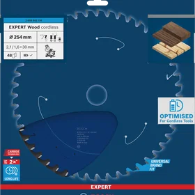 Bosch Expert Trä Cirkelsågblad 254x30mm 48T