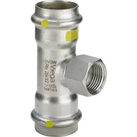 Sanpress G Tee Rustfrit stål T-rør 28x3/4"x28mm