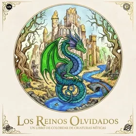 Los Reinos Olvidados Färgläggningsbok