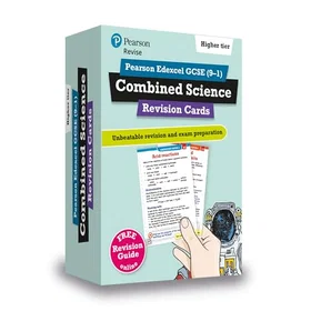 Pearson Edexcel GCSE Combined Science Higher Revision Cards 3-Pack