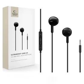 Tech-Protect Ultraboost Core G4 3.5mm med ledning in-ear hodetelefoner