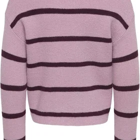 Kmgfranca Life Short LS Stripe Denim Keepsake Lilac/small Stripes Wineta (Jr)