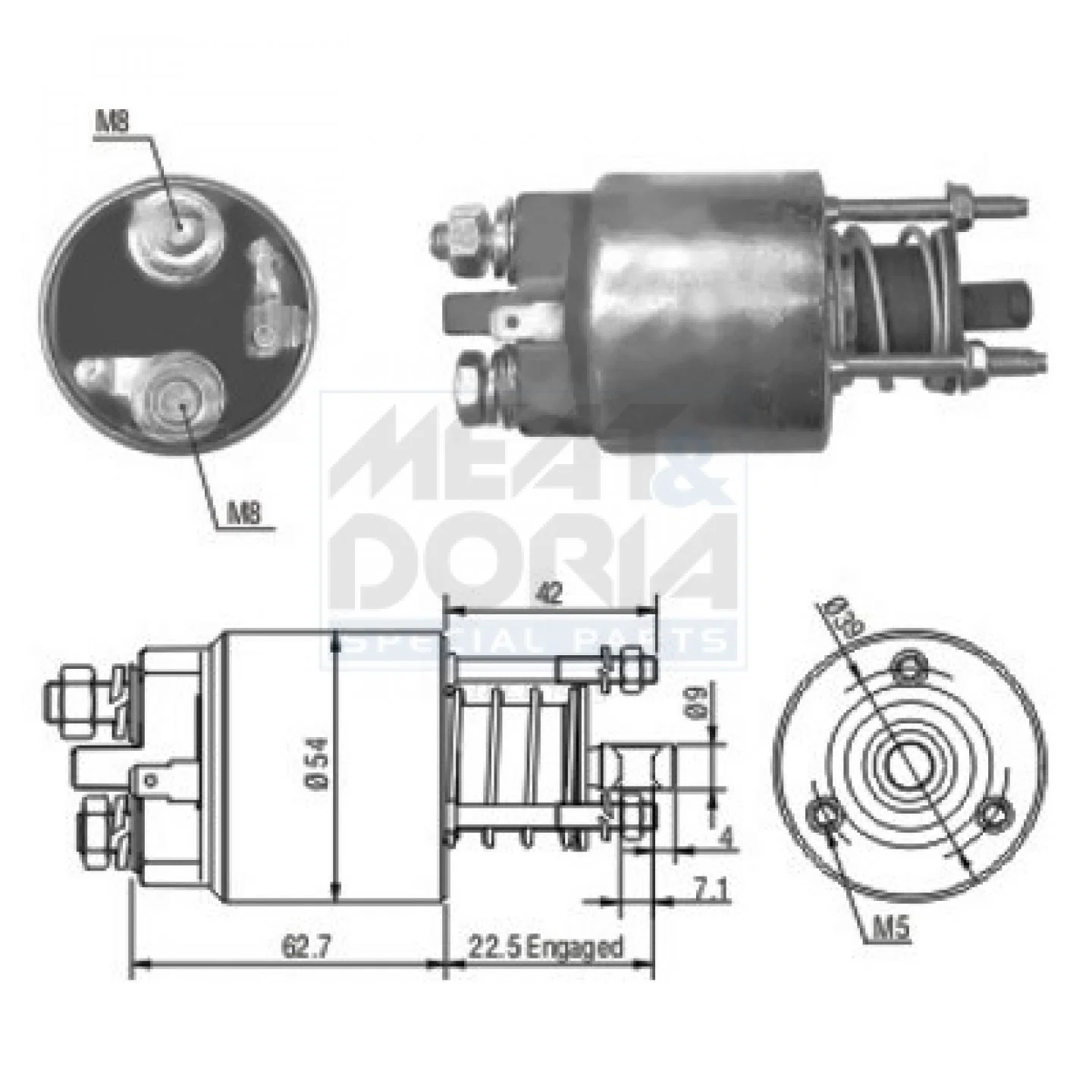 Meat&Doria Starter Switch 46081