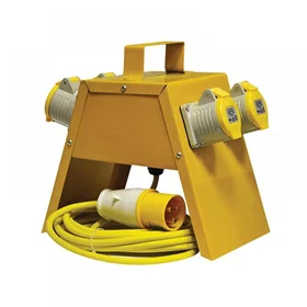 Faithfull FPPTLDB4L Distribution Box 4 Way 110V