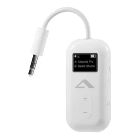 Alogic Émetteur audio Bluetooth APTX-HD 3,5mm Jack ABTTX1-WH