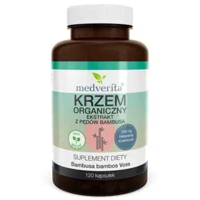 Medverita Silikon Bambuskottsextrakt 100mg 120 Kapslar