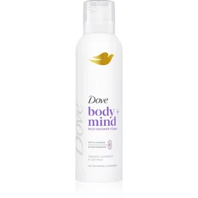 Dove Body+Mind French Lavender & Oat Milk Shower Foam 200ml