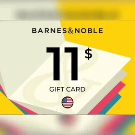 Barnes and Noble Gavekort 11 USD