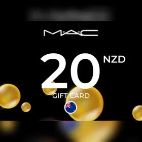 M.A.C Cosmetics Gift Card 20 NZD