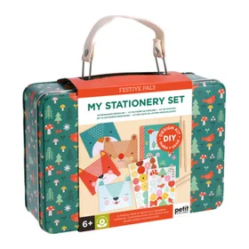 Chronicle Books Set Card Festive Pals My Stationery Set