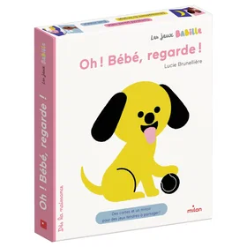 Oh ! Bébé, regarde ! Des cartes et un miroir pour des jeux tendres à partager Br