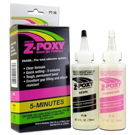 Zapf Creation Z-Poxy PT38 Klar Lim 5-Minut Epoxy 236ml