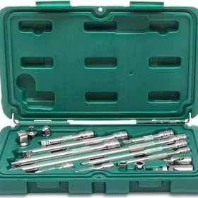 Sata ST09545G Ratchet & Socket Set 1/4" 3/8" 16pcs