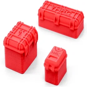 HobbyDetails SCX24 Mini verktygslåda Röd