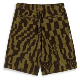 Grimey Lucky Dragon All Over Jacquard Baggy Sweat Shorts (Unisex)