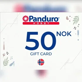 Panduro Hobby Presentkort 50 NOK