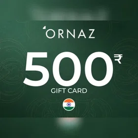 Ornaz Gavekort 500 INR