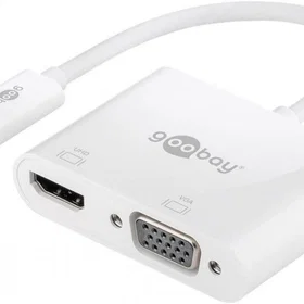 Goobay 4000264 Adaptateur multiport USB-C HDMI VGA
