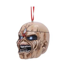 Iron Maiden Trooper Eddie Ornement Suspendu Beige