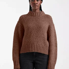 TOPSHOP Fiona Stickad Boxig Tröja