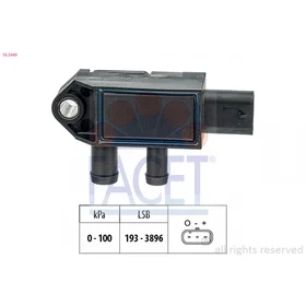 EPS Facet Avgasryckstryckssensor 10.3449