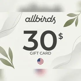 Allbirds Gavekort 30 USD