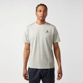 Aquascutum Club Check Detail T-shirt (Herr)