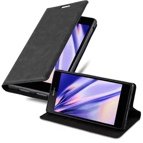 Cadorabo Xperia Z1 Étui Portefeuille avec Fermoire Magnétique Support et Fente C