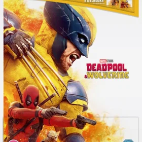 Deadpool & Wolverine Steelbook (4K Ultra HD + Blu-Ray)