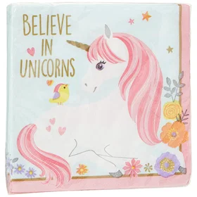 Amscan Magical Unicorn Collection Papirservietter 16pcs