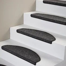 Jotex PASSO trappematte 2-pack Mörk gråmelange 21 65