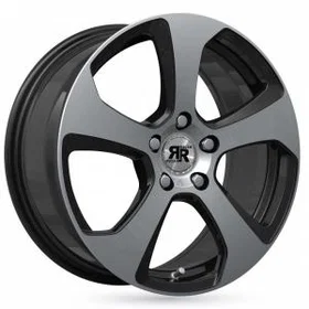 Racer Five Noir brillant 8x18 5/100 ET35 B57.1