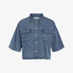Noisy May Curve Denim Skjorte 2-Pack (Dame)
