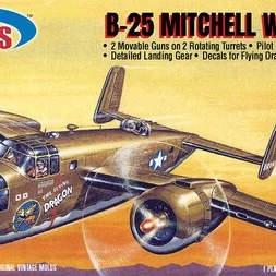 Atlantis 1/64 B-25 Mitchell Bomber The Flying Dragon (0850002740110)