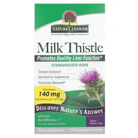 Nature's Answer Milk Thistle 140mg 120 Capsules